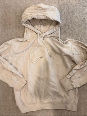 Arket Cream Hoodie Size Small